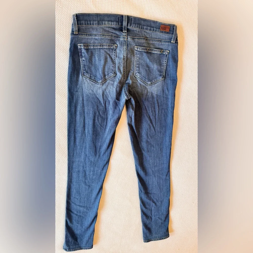 PAIGE Transcend Verdugo Ultra Skinny Jeans Stretchy Denim Maternity Pants